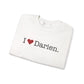 I Heart Darien. Unisex Heavy Blend™ Crewneck Sweatshirt