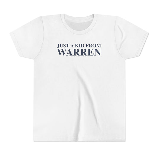 Just a kid from Warren Youth Short Sleeve T-Shirt