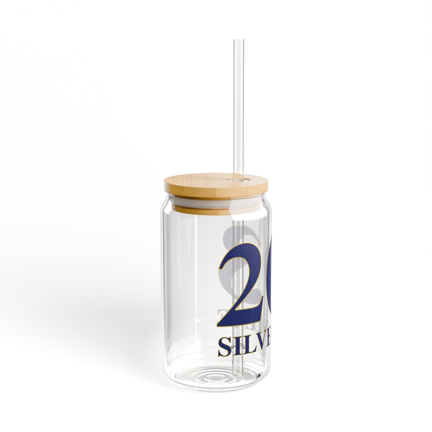 203 Silvermine Sipper Glass, 16oz