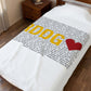 Redding Love Velveteen Plush Blanket