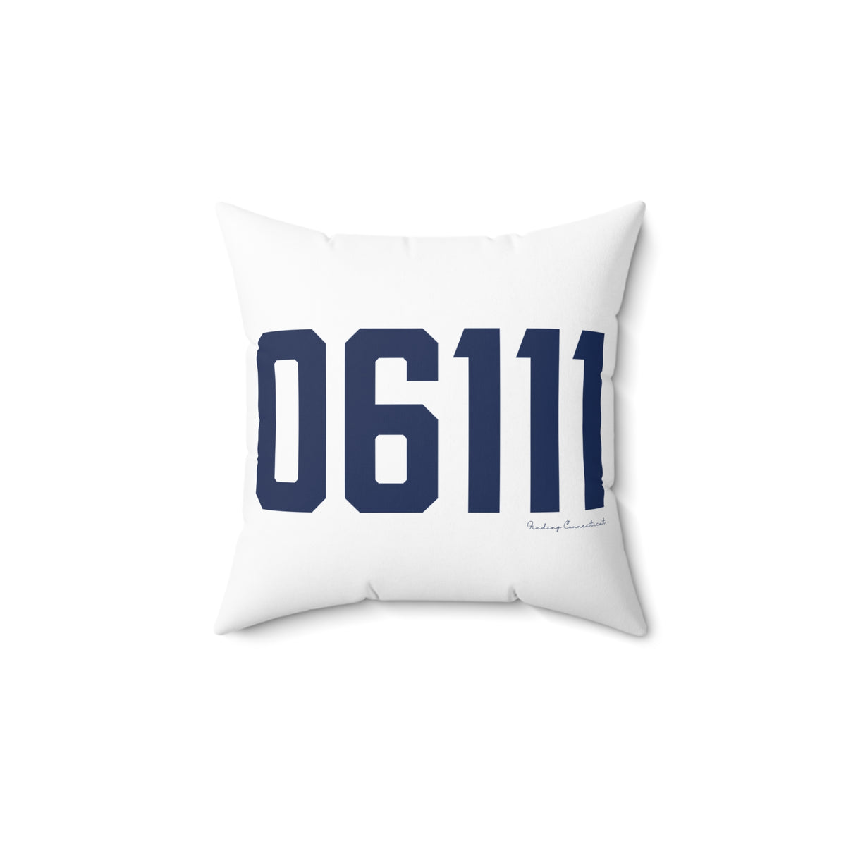06111 Newington Connecticut Zip Code Polyester Square Pillow