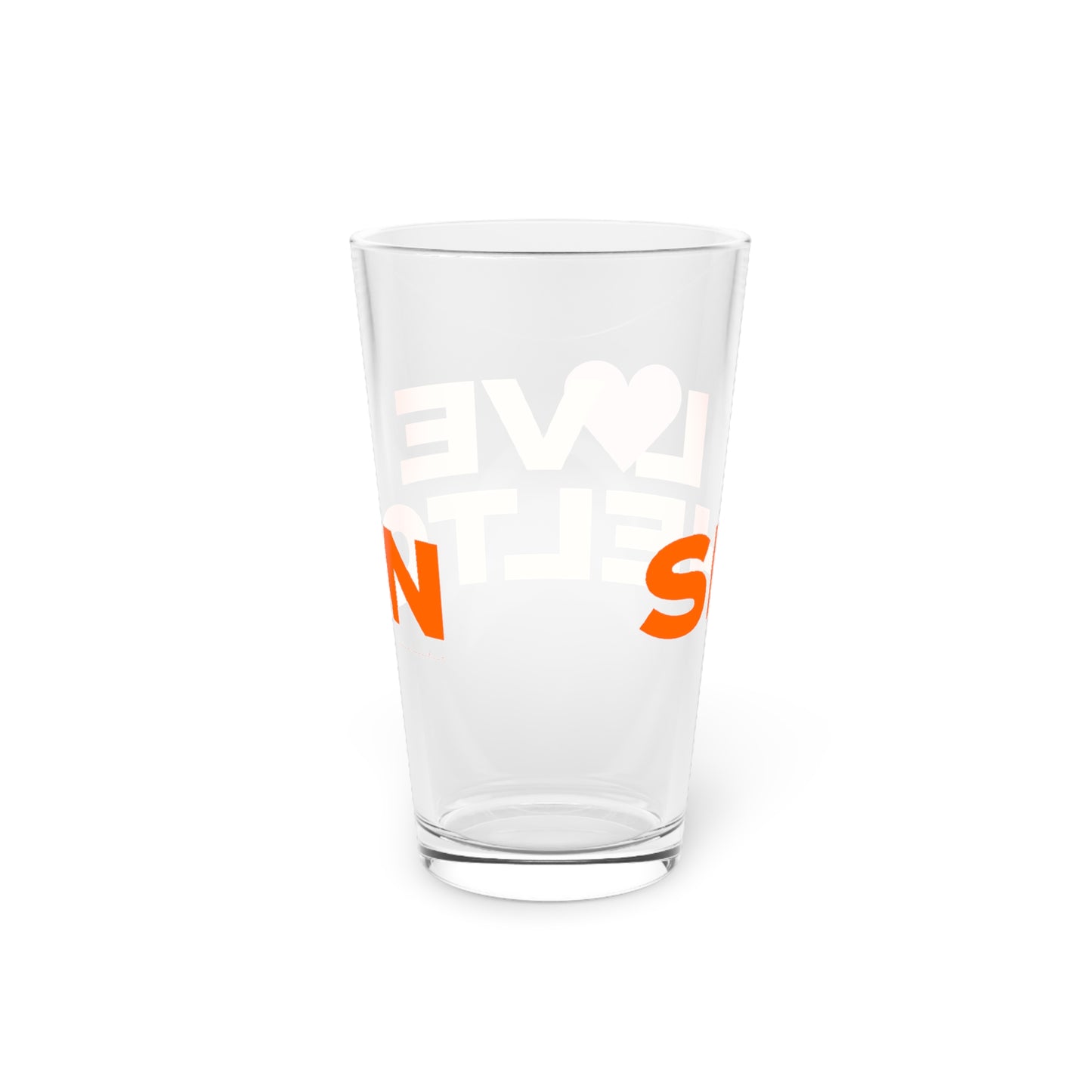 Love Shelton Pint Glass, 16oz
