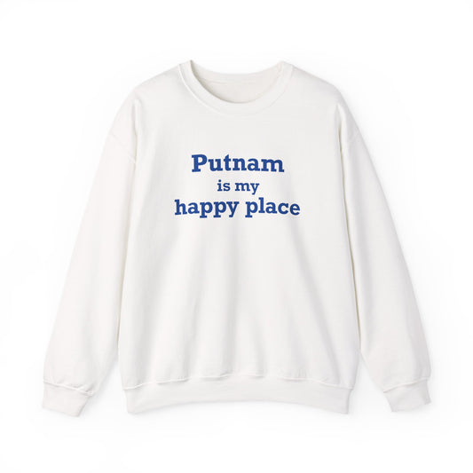 Putnam is My Happy Place Unisex Heavy Blend™ Crewneck Sweatshirt