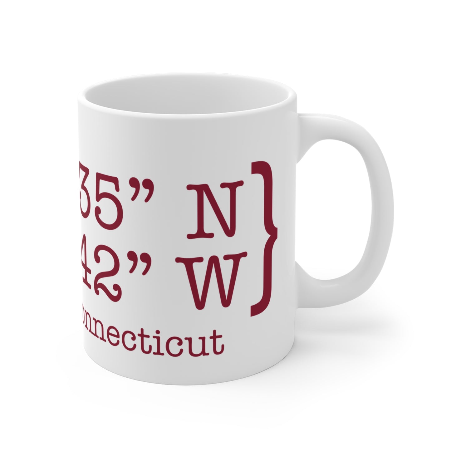 Greenwich Coordinates Mug 11oz