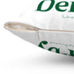 I Clover Derby Spun Polyester Square Pillow