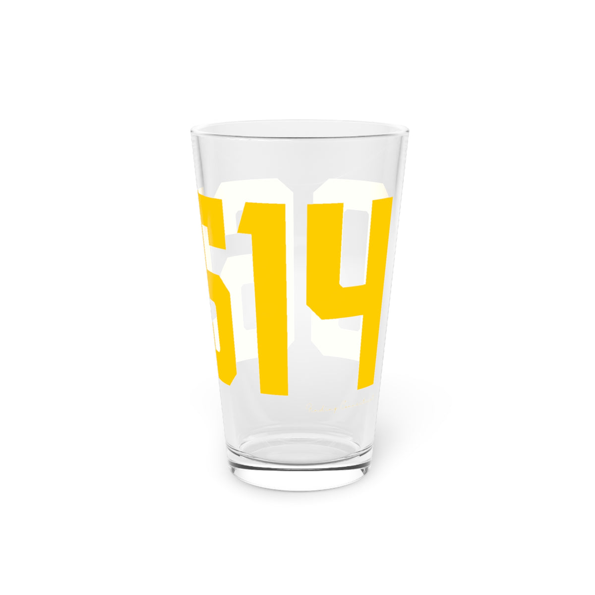 06514 Hamden Connecticut Zip Code Pint Glass, 16oz