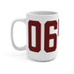 06492 Wallingford Connecticut Zip Code Mug 15oz