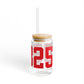 06825 Fairfield Connecticut Zip Code Sipper Glass, 16oz
