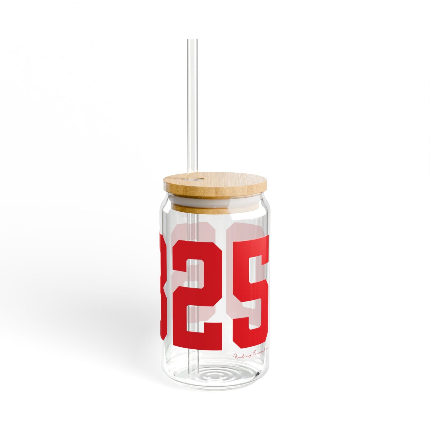06825 Fairfield Connecticut Zip Code Sipper Glass, 16oz