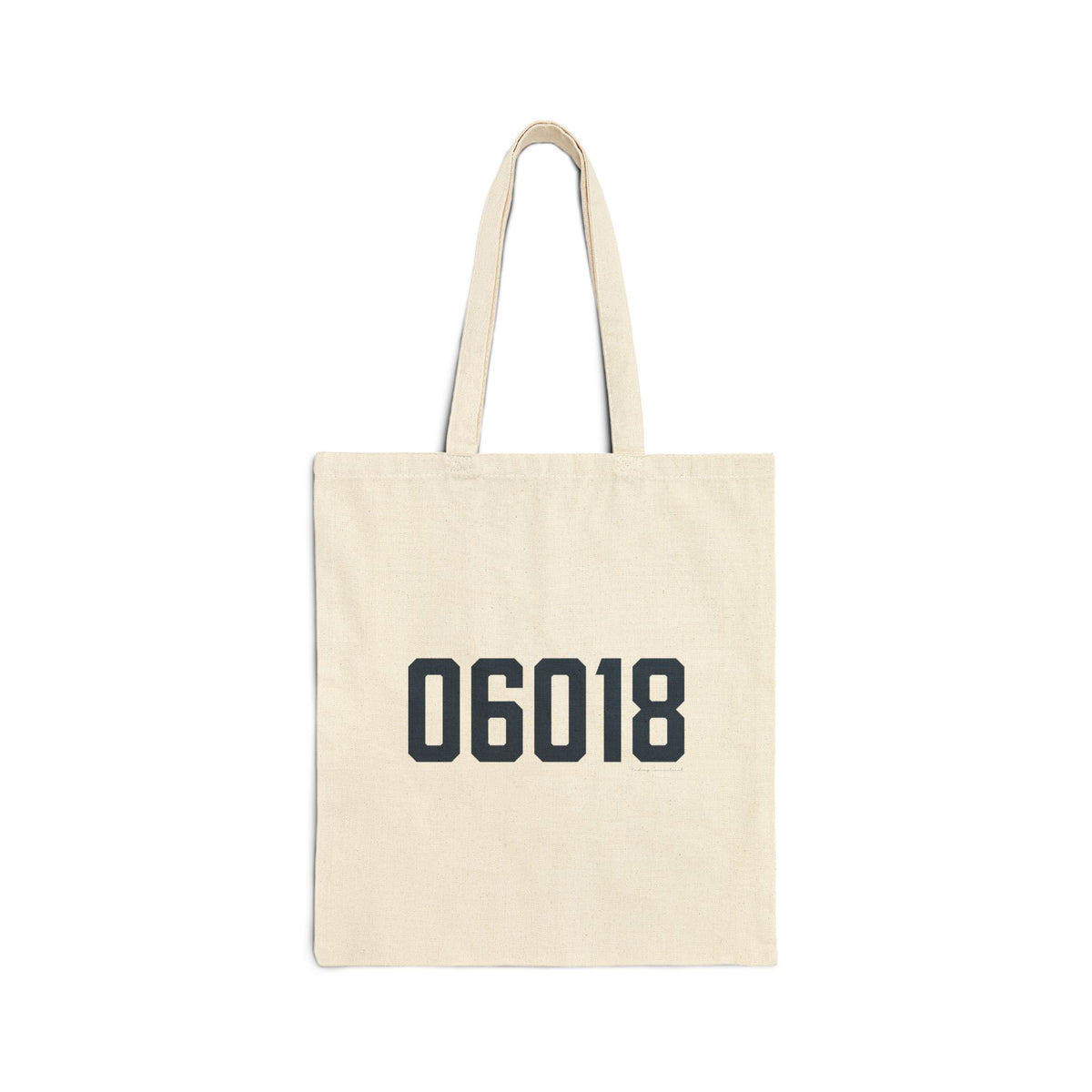 06018 Canaan Connecticut Zip Code Cotton Canvas Tote Bag