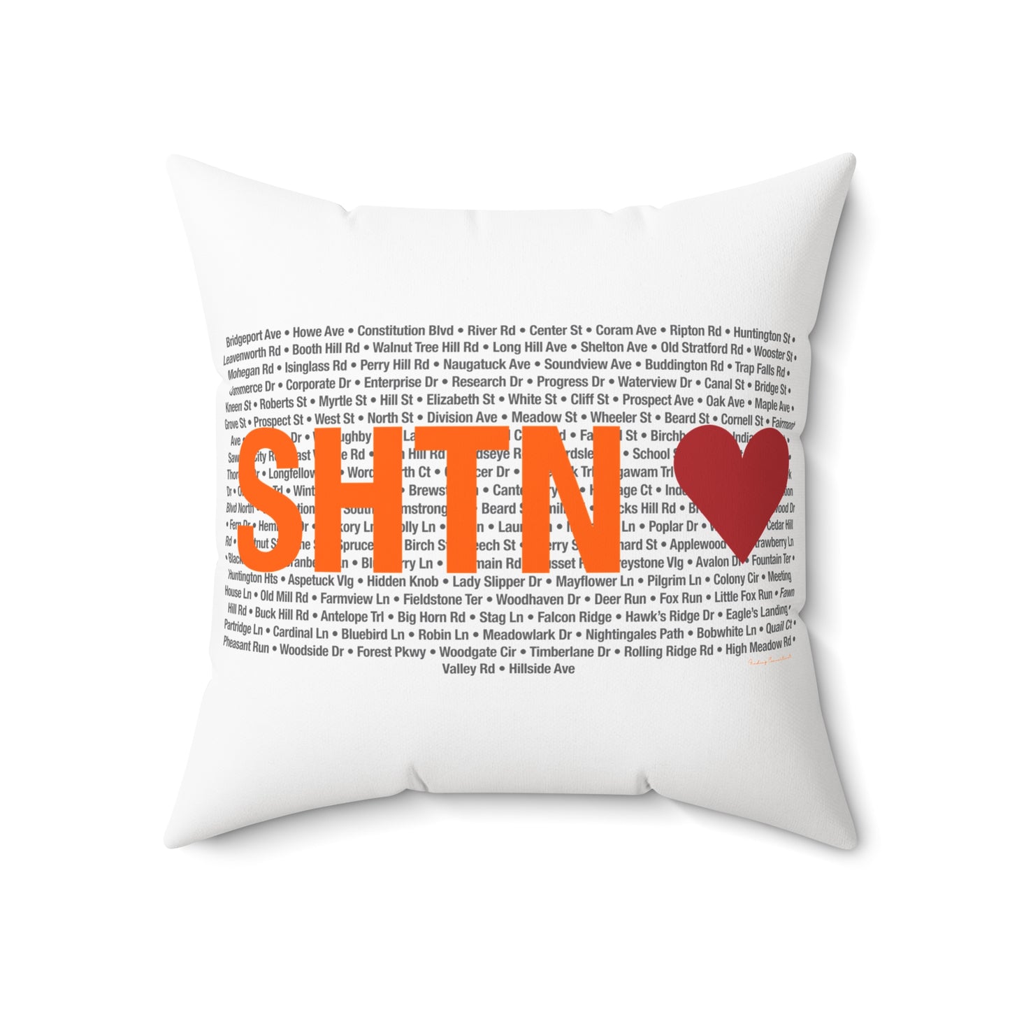 Shelton Love Spun Polyester Square Pillow