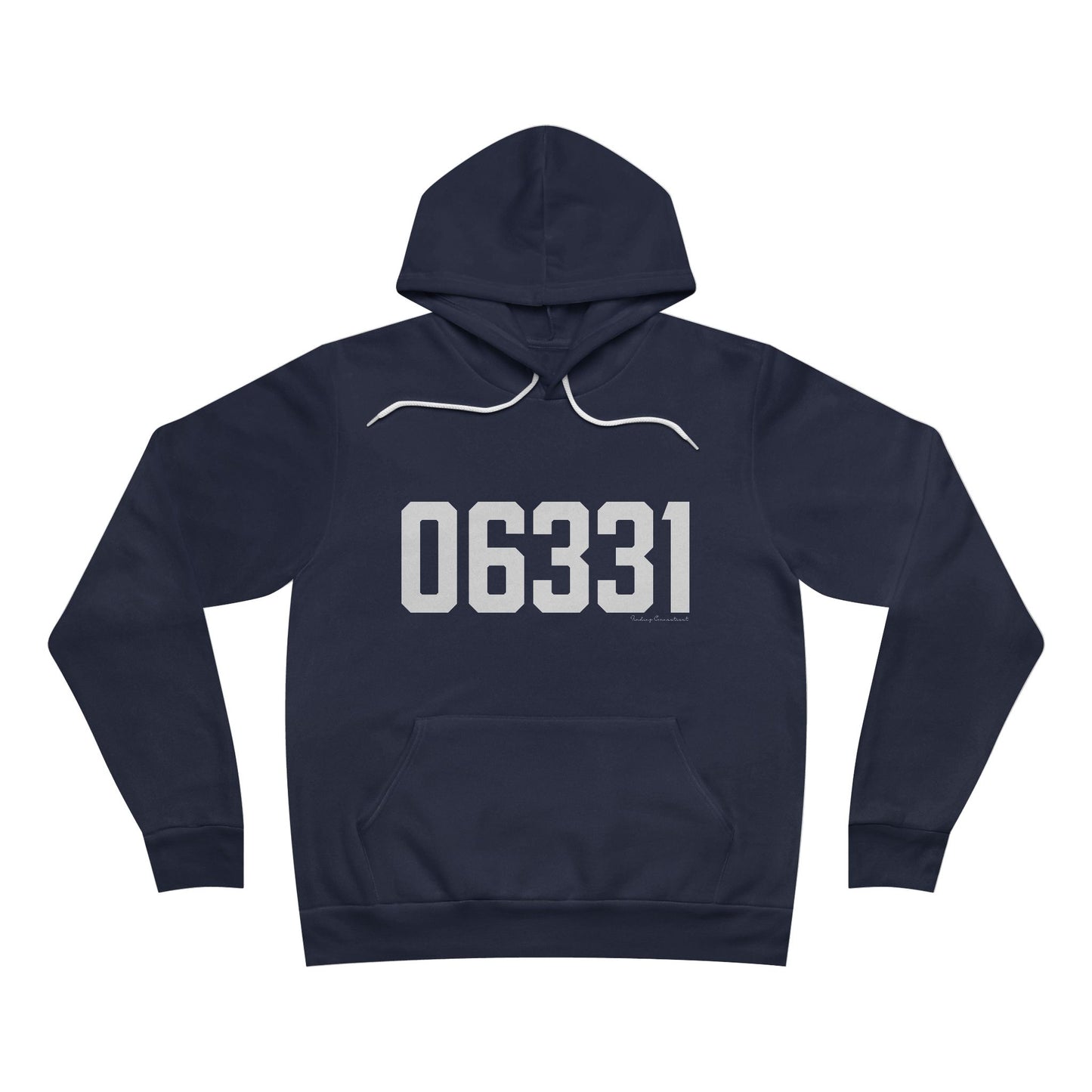 06331 Canterbury CT Zip Code Unisex Sponge Fleece Pullover Hoodie