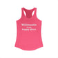Willimantic is My Happy Place Women's Ideal Racerback Tank Top