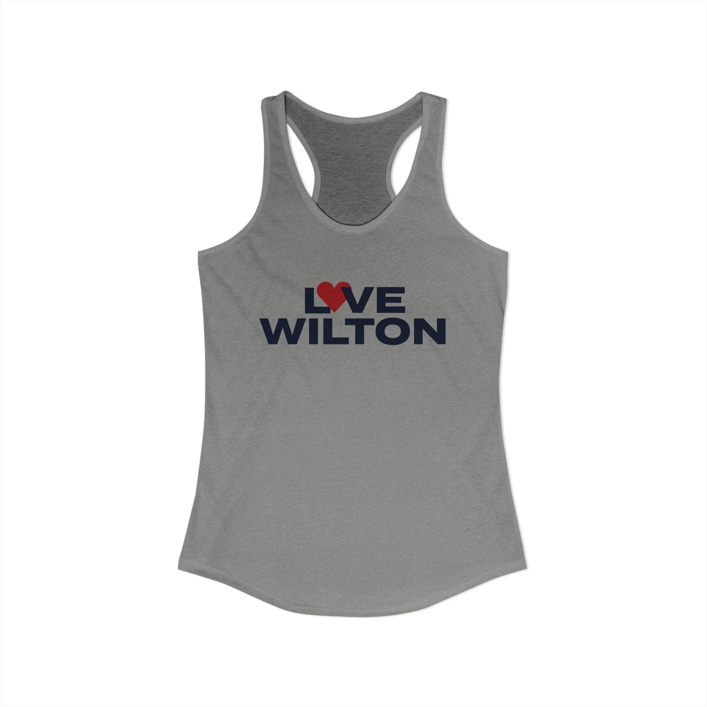 Love Wilton Women's Ideal Racerback Tank Top