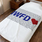 New Fairfield Love Velveteen Plush Blanket