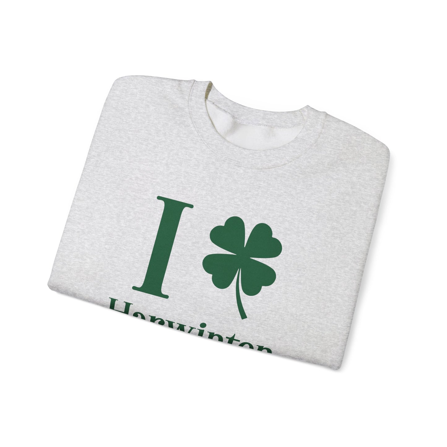 I Clover Harwinton Unisex Heavy Blend™ Crewneck Sweatshirt