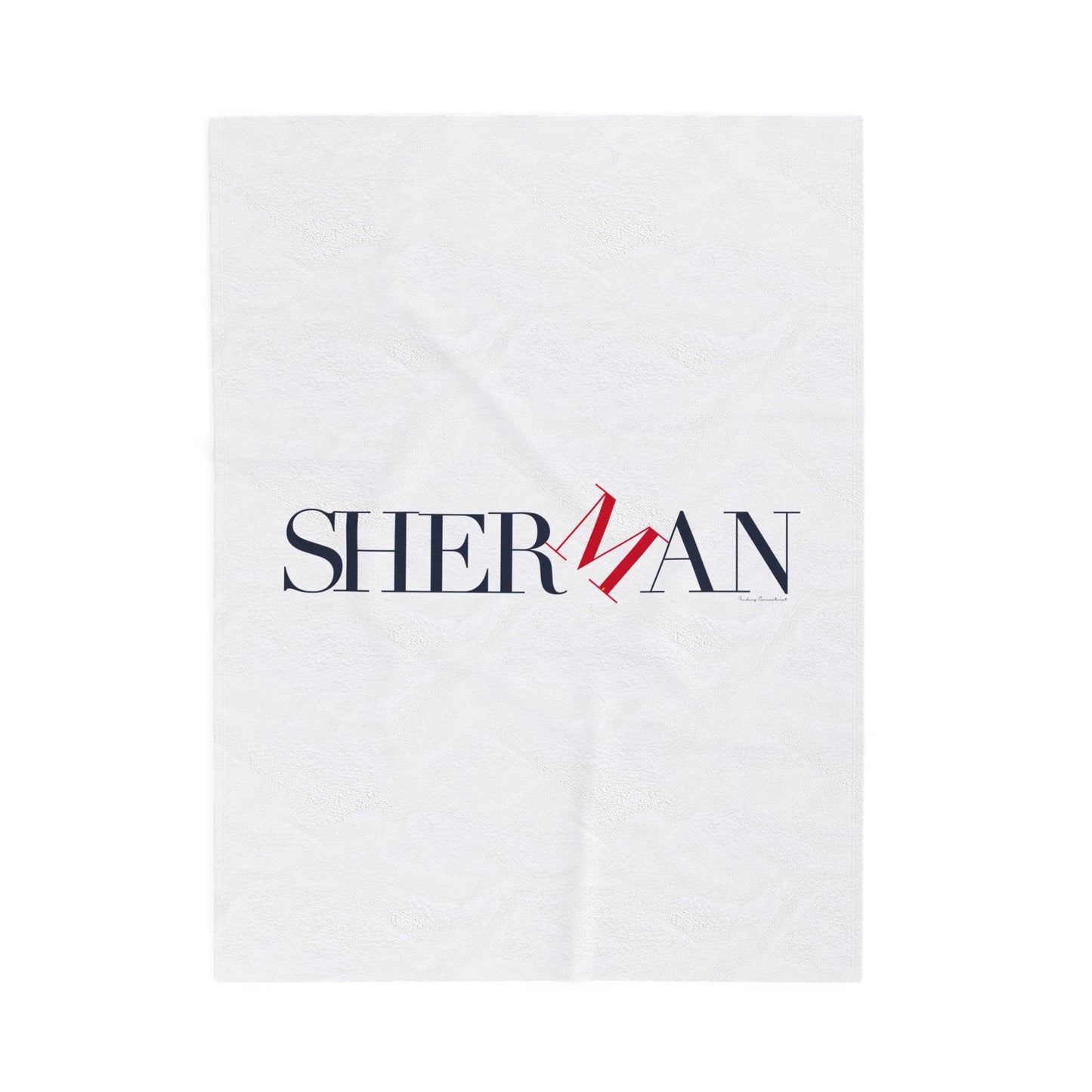 41 Tilt Sherman Velveteen Plush Blanket