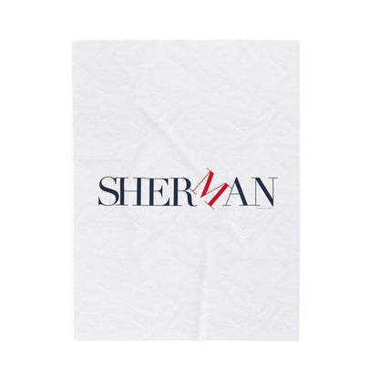 41 Tilt Sherman Velveteen Plush Blanket