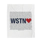 Weston Love Velveteen Plush Blanket