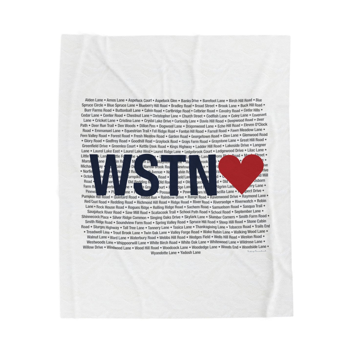 Weston Love Velveteen Plush Blanket