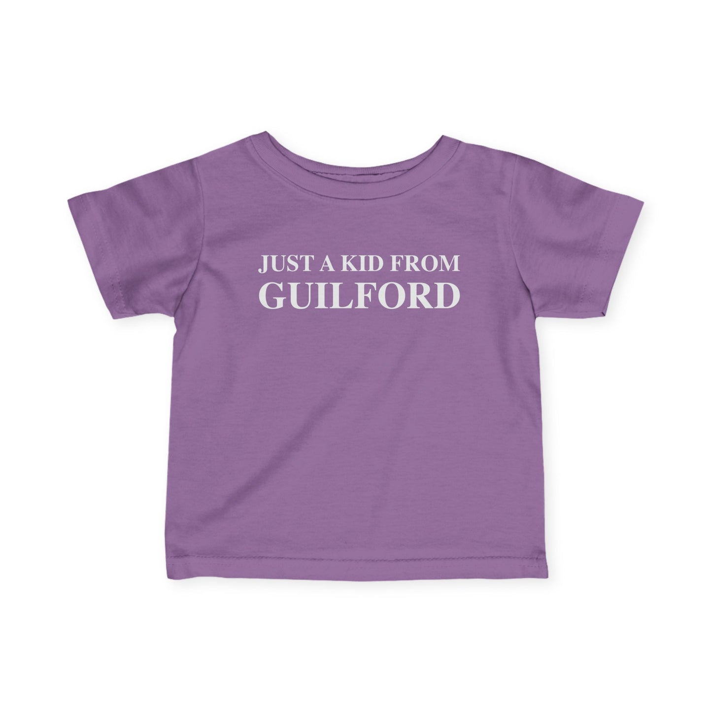 Just a kid from Guilford Infant Fine Jersey T-Shirt
