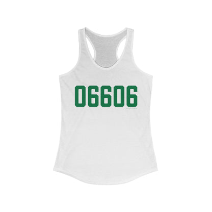 06606 Bridgeport Connecticut Zip Code Women's Ideal Racerback Tank Top