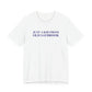 Just a kid from Old Saybrook Unisex Jersey Short Sleeve T-Shirt