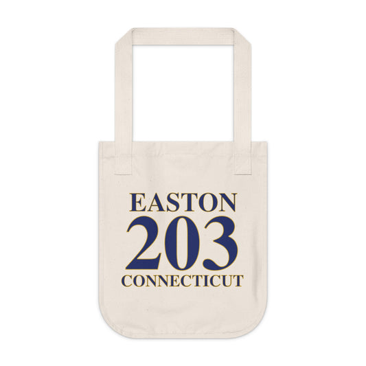 Easton 203 Connecticut Organic Canvas Tote Bag