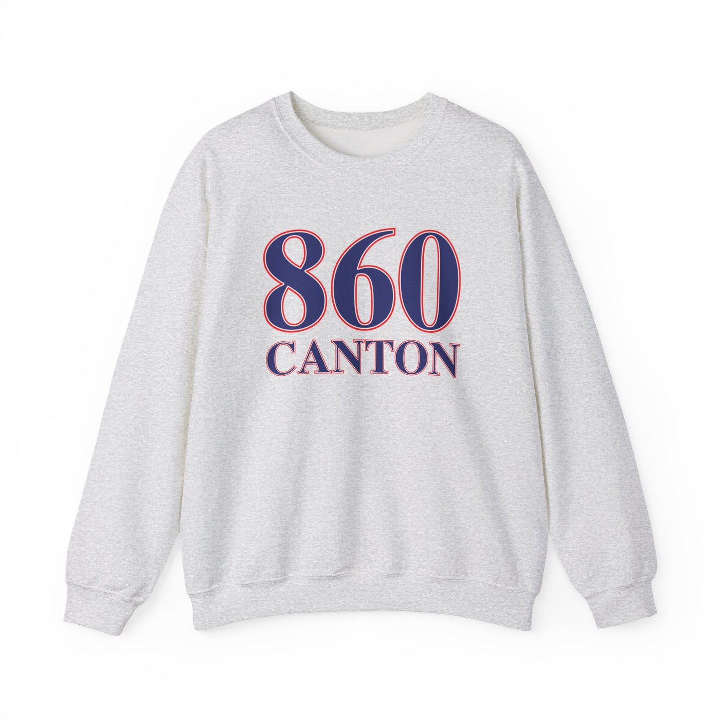 860 Canton Red White & Blue Unisex Heavy Blend™ Crewneck Sweatshirt