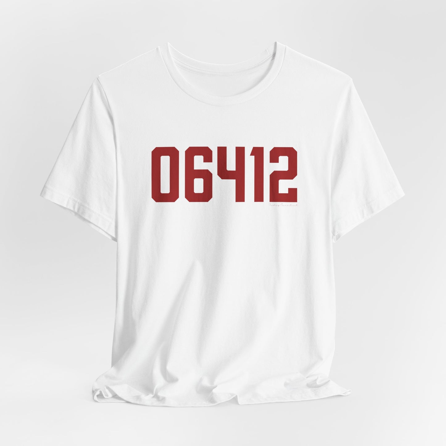 06412 Chester Connecticut Zip Code Unisex Jersey Short Sleeve T-Shirt