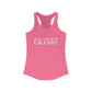 Just a kid from Granby Women's Ideal Racerback Tank Top