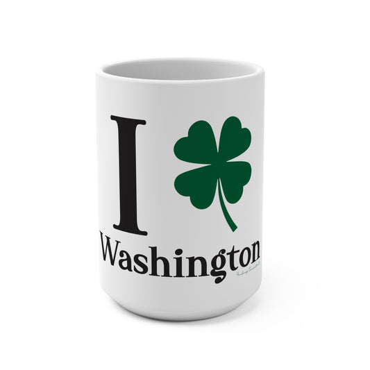 I Clover Washington Mug 15oz