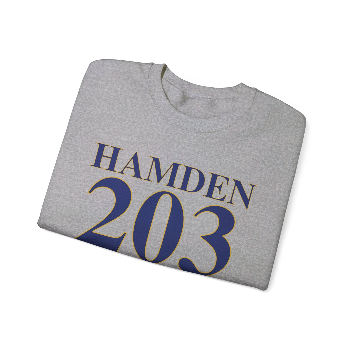 Hamden 203 Connecticut Unisex Heavy Blend™ Crewneck Sweatshirt