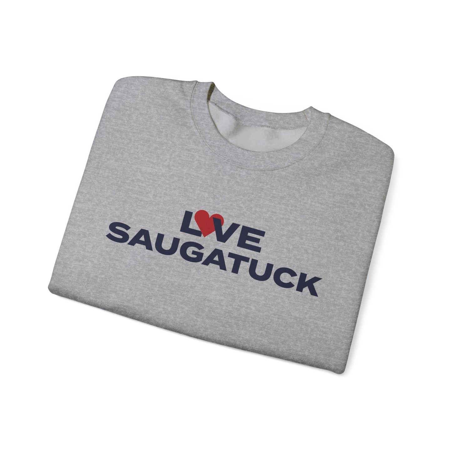 Love Saugatuck Unisex Heavy Blend™ Crewneck Sweatshirt
