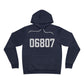 06807 - Greenwich CT Zip Code Unisex Sponge Fleece Pullover Hoodie