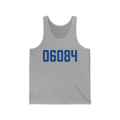 06084 Tolland Connecticut Zip Code Unisex Jersey Tank Top