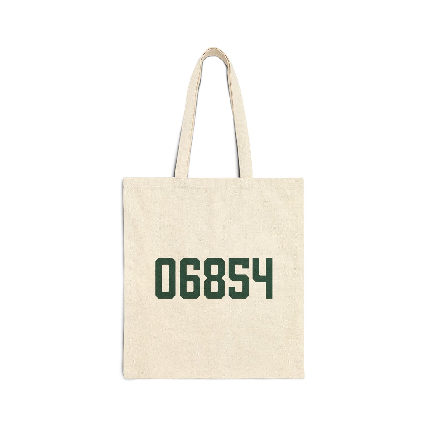 06854 Norwalk Connecticut Zip Code Cotton Canvas Tote Bag