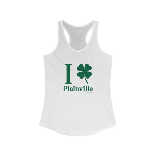 I Clover Plainville Women's Ideal Racerback Tank Top