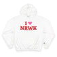 I Heart NRWK Champion Hoodie