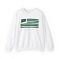 Oxford Connecticut St. Patrick’s Day Flag Unisex Heavy Blend™ Crewneck Sweatshirt