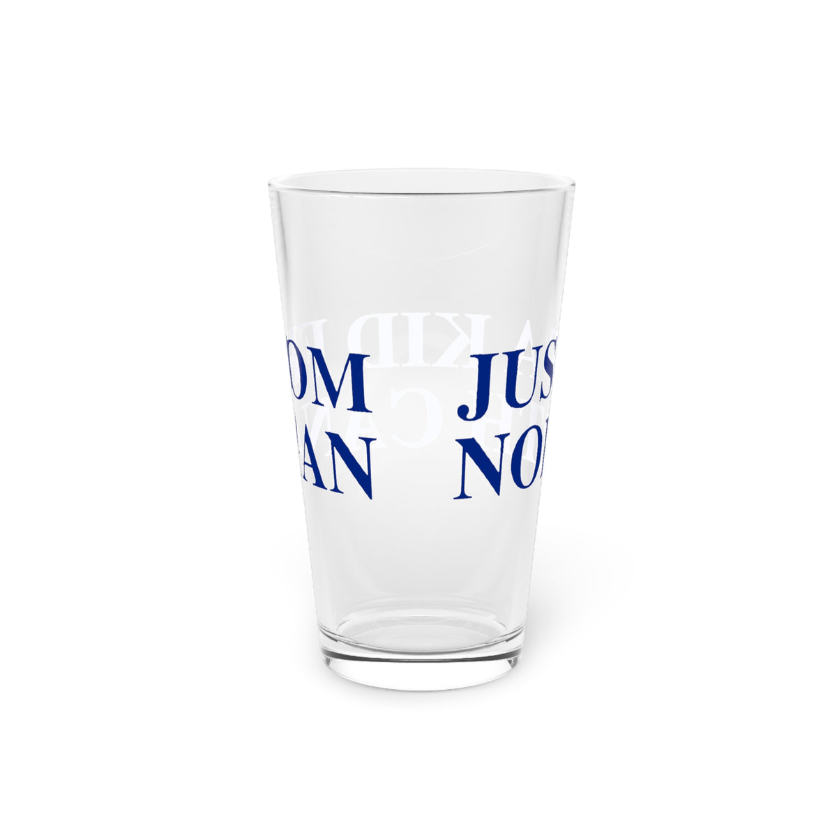Just a kid from North Canaan Pint Glass, 16oz