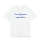 East Hampton is My Happy Place Unisex Jersey Short Sleeve T-Shirt