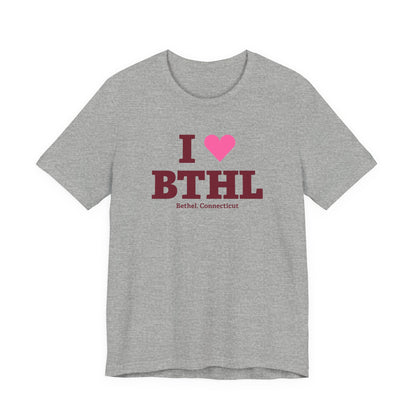 I Heart BTHL Unisex Jersey Short Sleeve T-Shirt