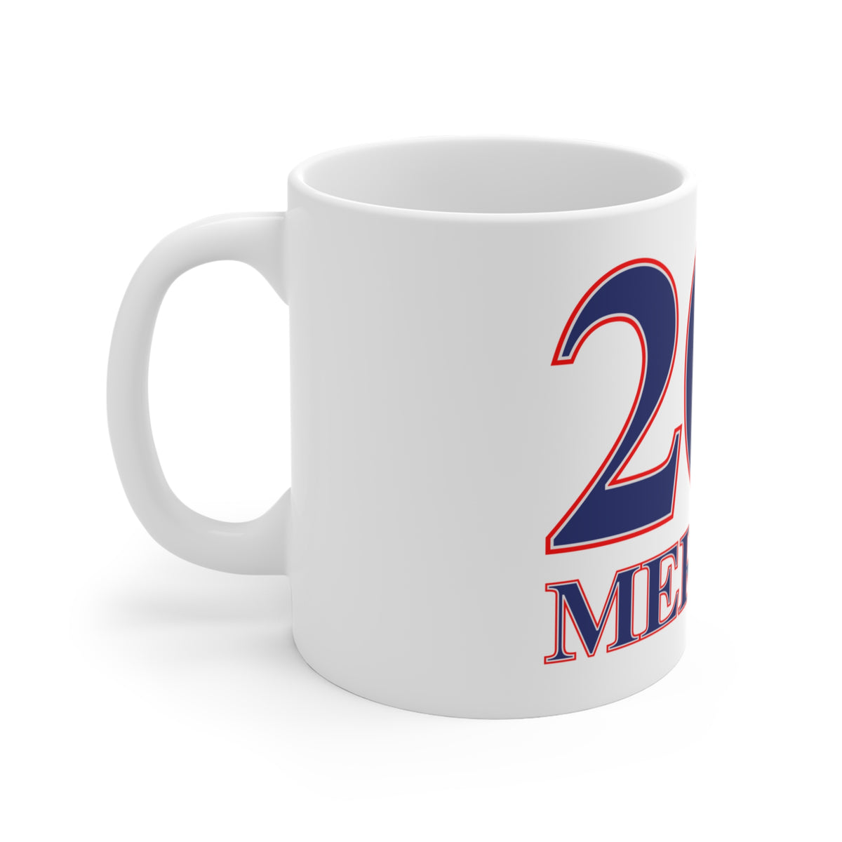 Meriden Red, White & Blue Mug 11oz