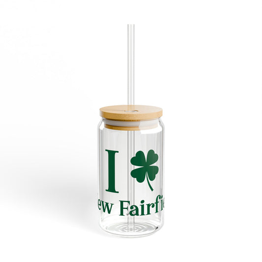 I Clover New Fairfield  Sipper Glass, 16oz