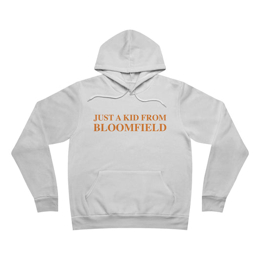 Just a kid from Bloomfield Unisex Sponge Fleece Pullover Hoodie