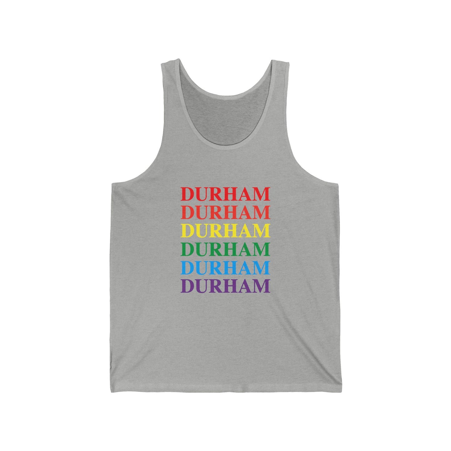 Durham Pride Unisex Jersey Tank