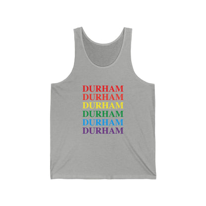 Durham Pride Unisex Jersey Tank