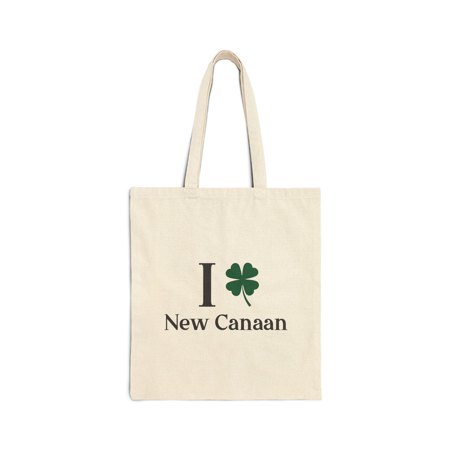 I Clover New Canaan Cotton Canvas Tote Bag