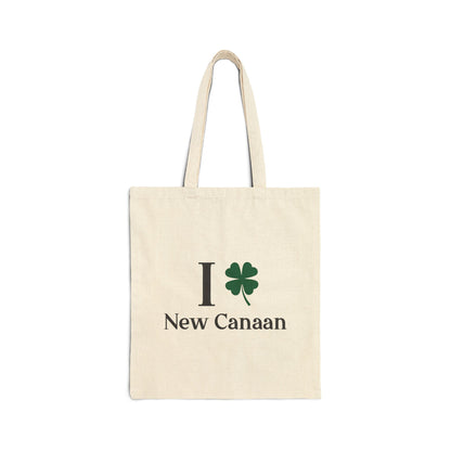 I Clover New Canaan Cotton Canvas Tote Bag